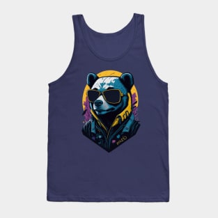 bear with sunglasses Tank Top